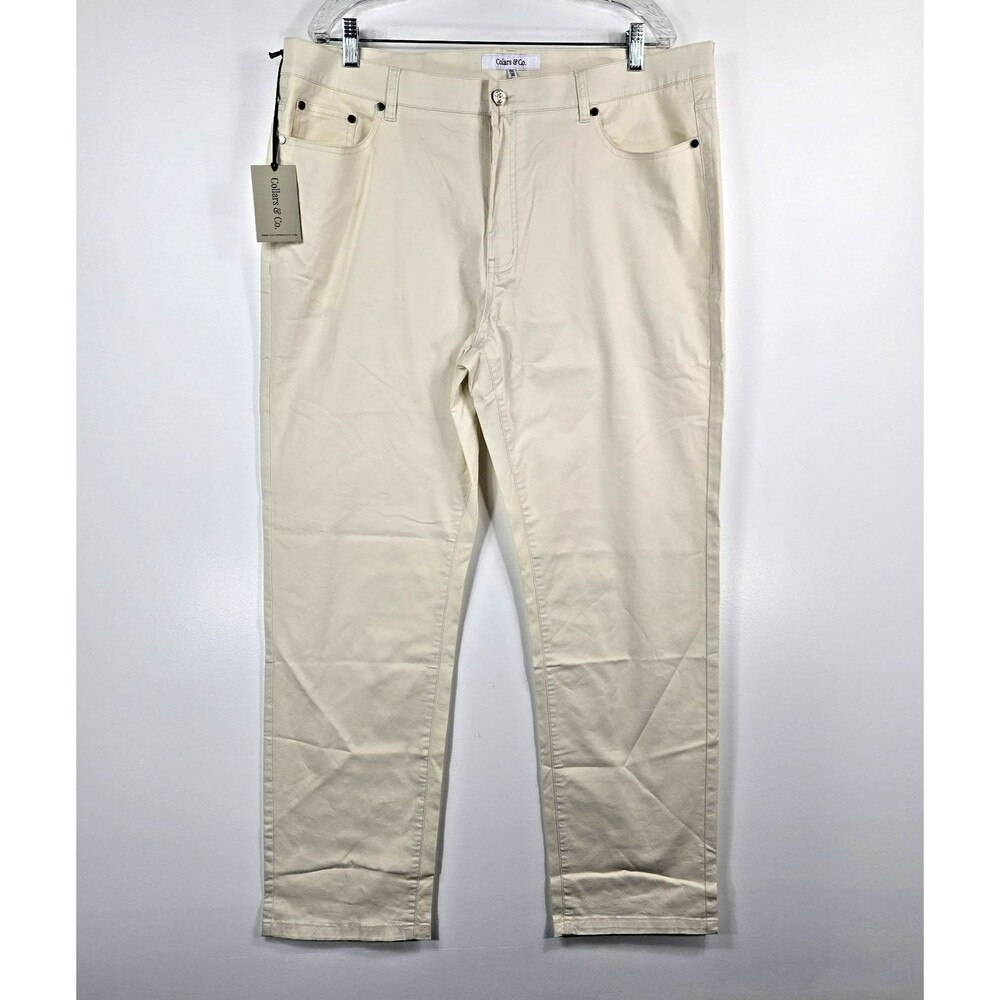 Collars & Co Men's Size 40/30 Stone CEO‎ Tech 5 Pocket Pants NWT CC68